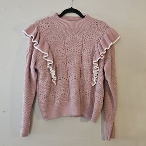 Marc New York Pink Pull Over Sweater